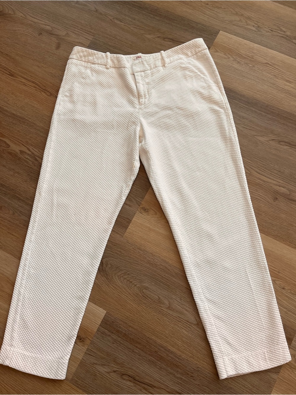 Merona Cream Textured Chino Pants